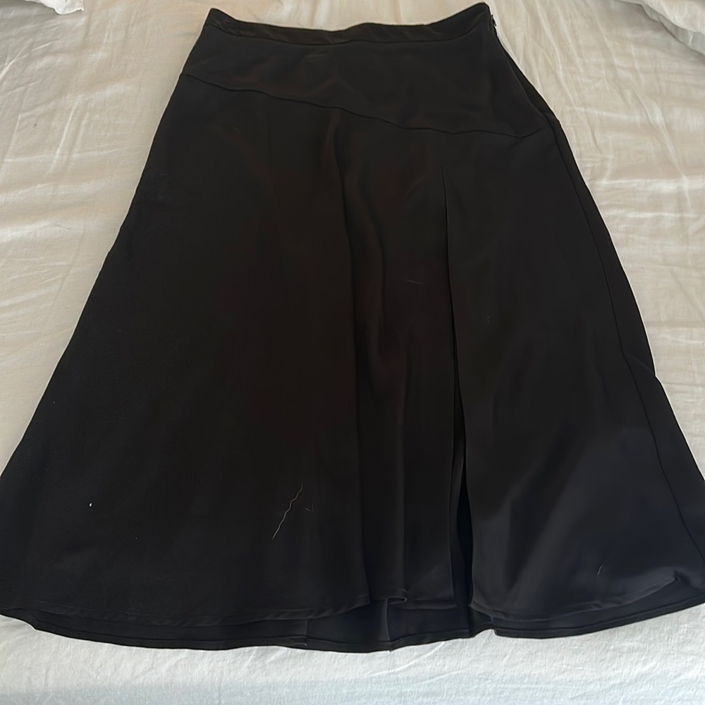 Satin skirt